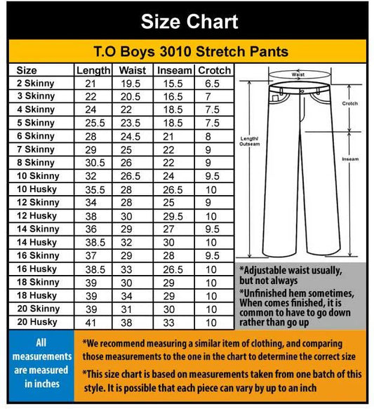 TO Boys Urban Stretch Dress Pants-Charcoal