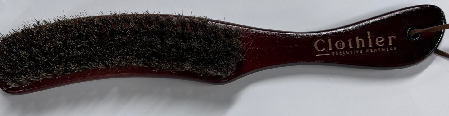 Horse Hair Hat Brush Brown