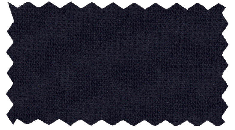 Enzo Tovare Men's Navy Wool Suit-Inlaid Woven Pattern