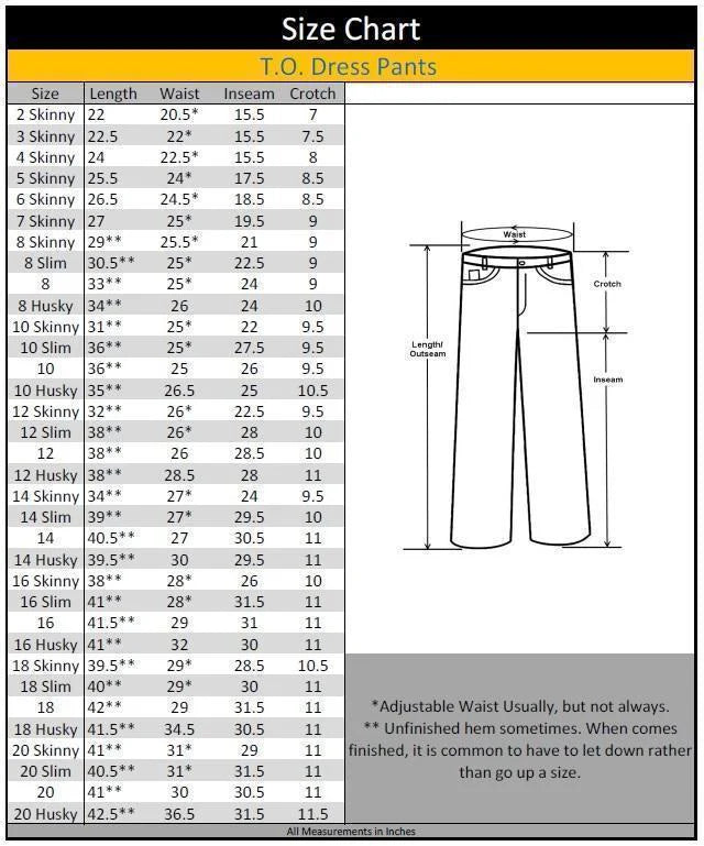 Boys Casual Navy 5 Pocket Pants