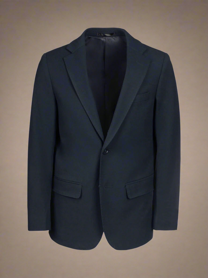 T.O. boys navy flex suit jacket