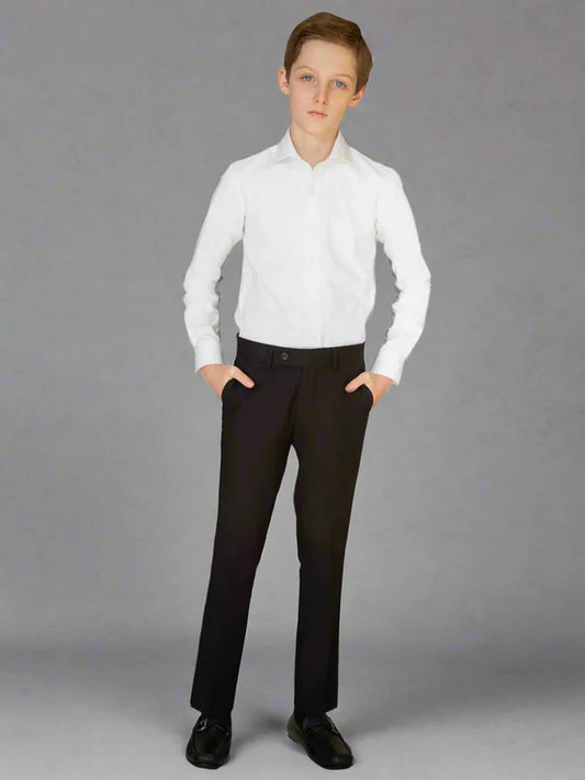 T.O. Suit Separates Boys Midnight Navy TR Suit-Slim Fit 3822-33