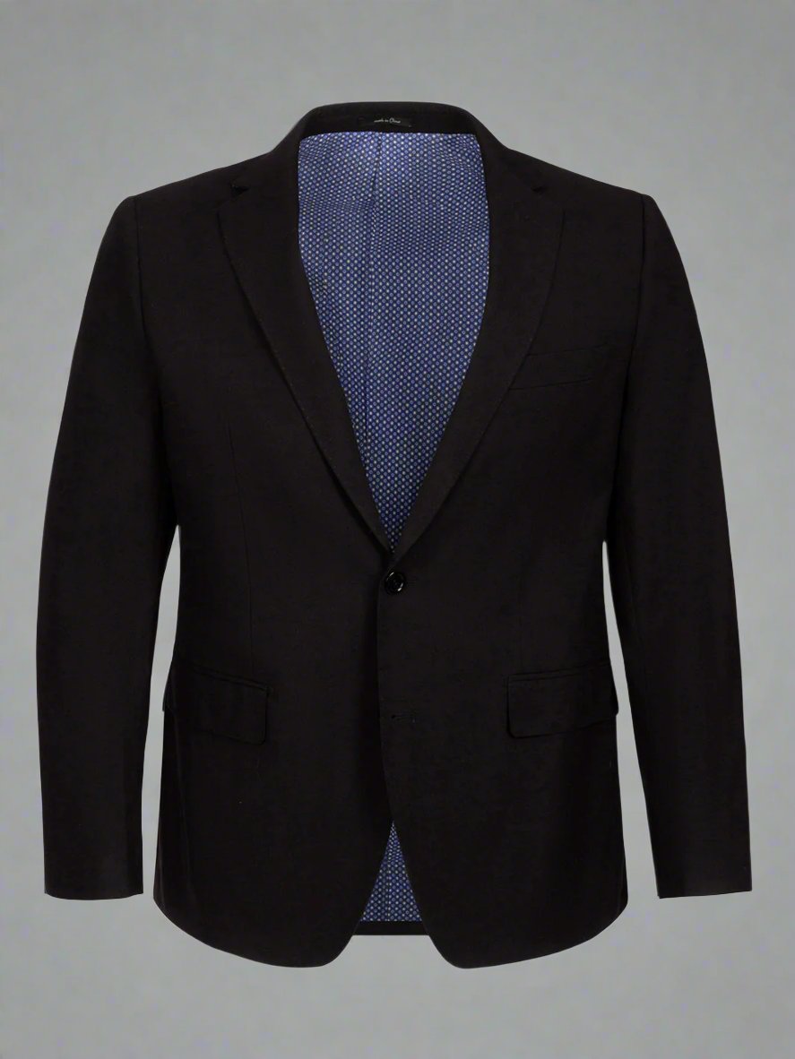 TO mens TR black suit jacket