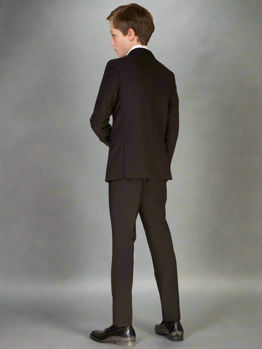 T.O. Boys Black TR Suit Jacket 3822-36