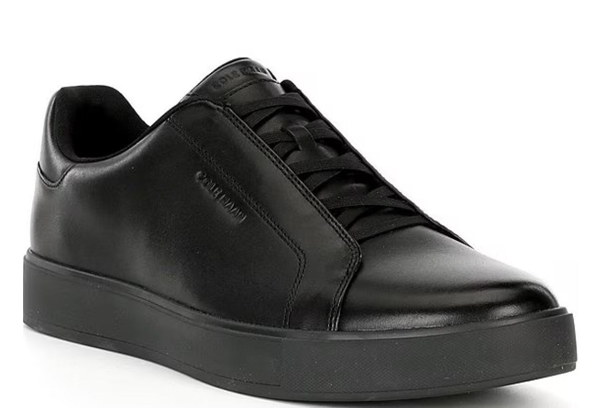 cole haan slip on dress shoes Cole Haan Men's GrandPrø Luxe Slip-On Sneakers - Black