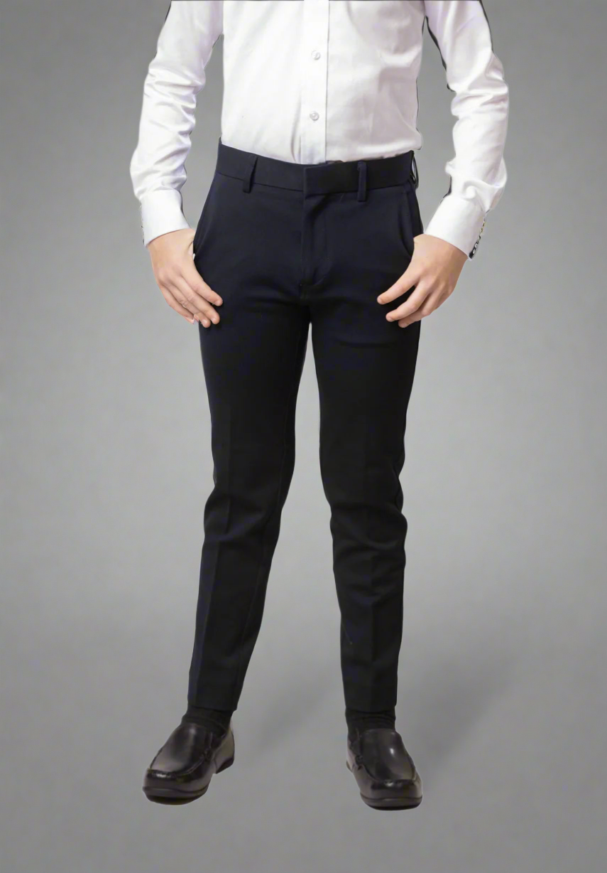 T.O. boys urban stretch dress pants black