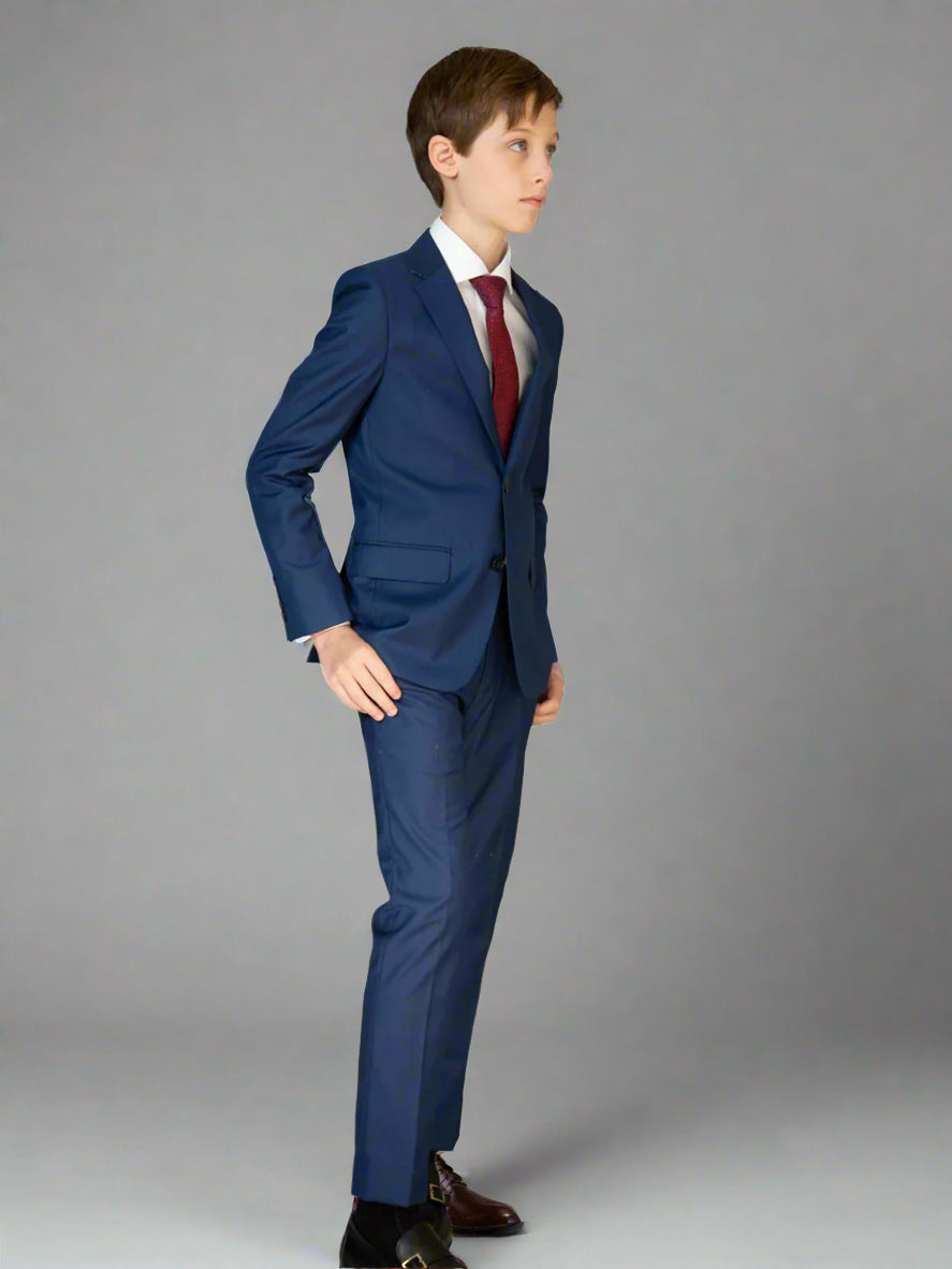 T.O. Boys Cobalt Light Blue TR Dress Pants AF31886-171