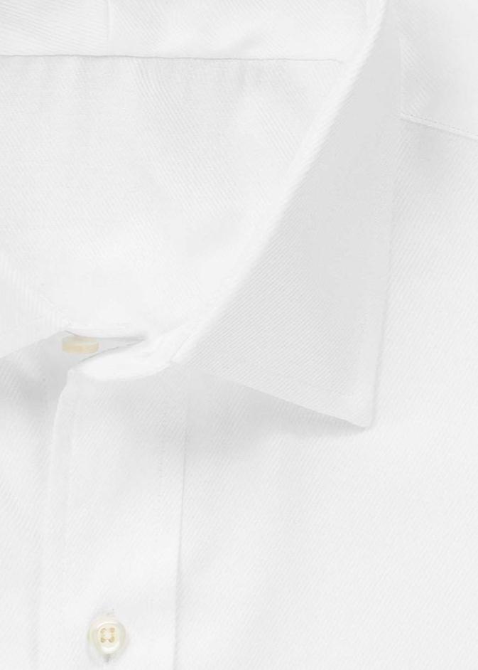 T.O. Boys Green Label Contrast White Shirt-Blue Rose