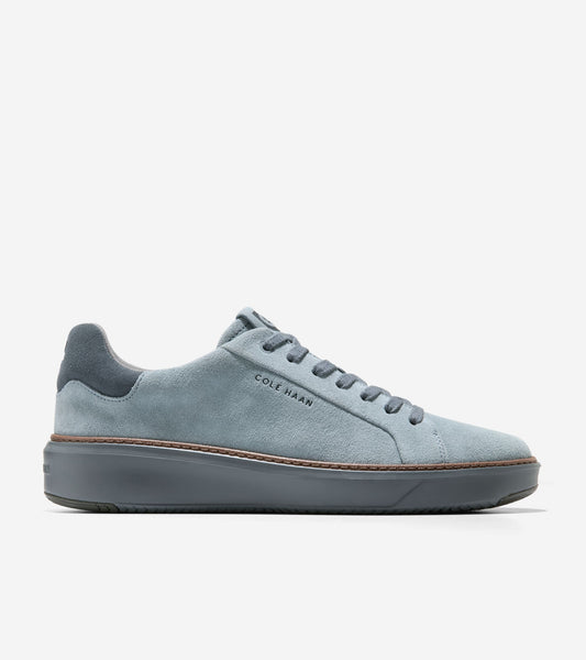 Cole Haan Suede topspin sneaker side view