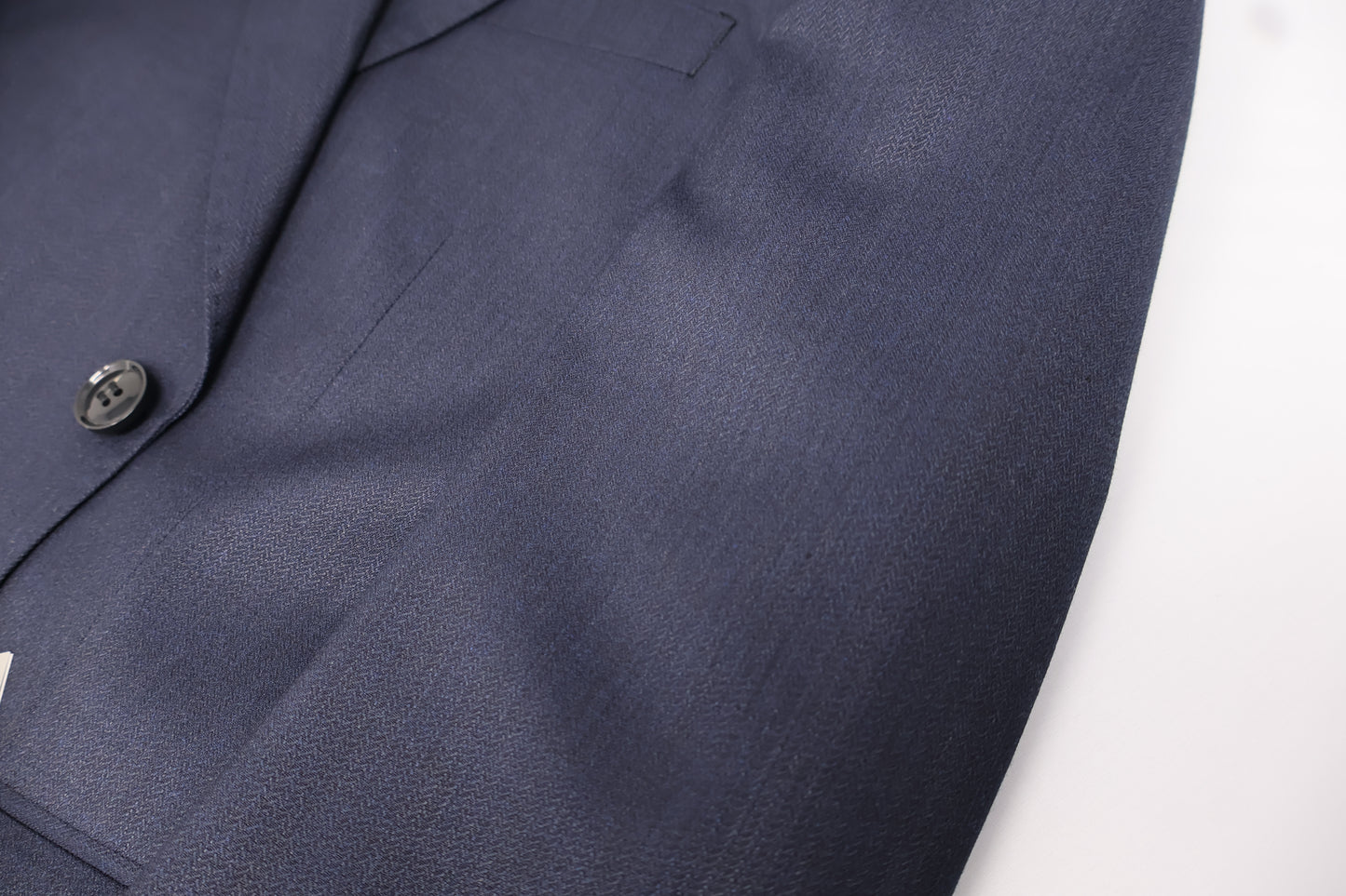 Centrion Boys Navy Wool Suit-Barleycorn Weave Pattern CEE1-6500