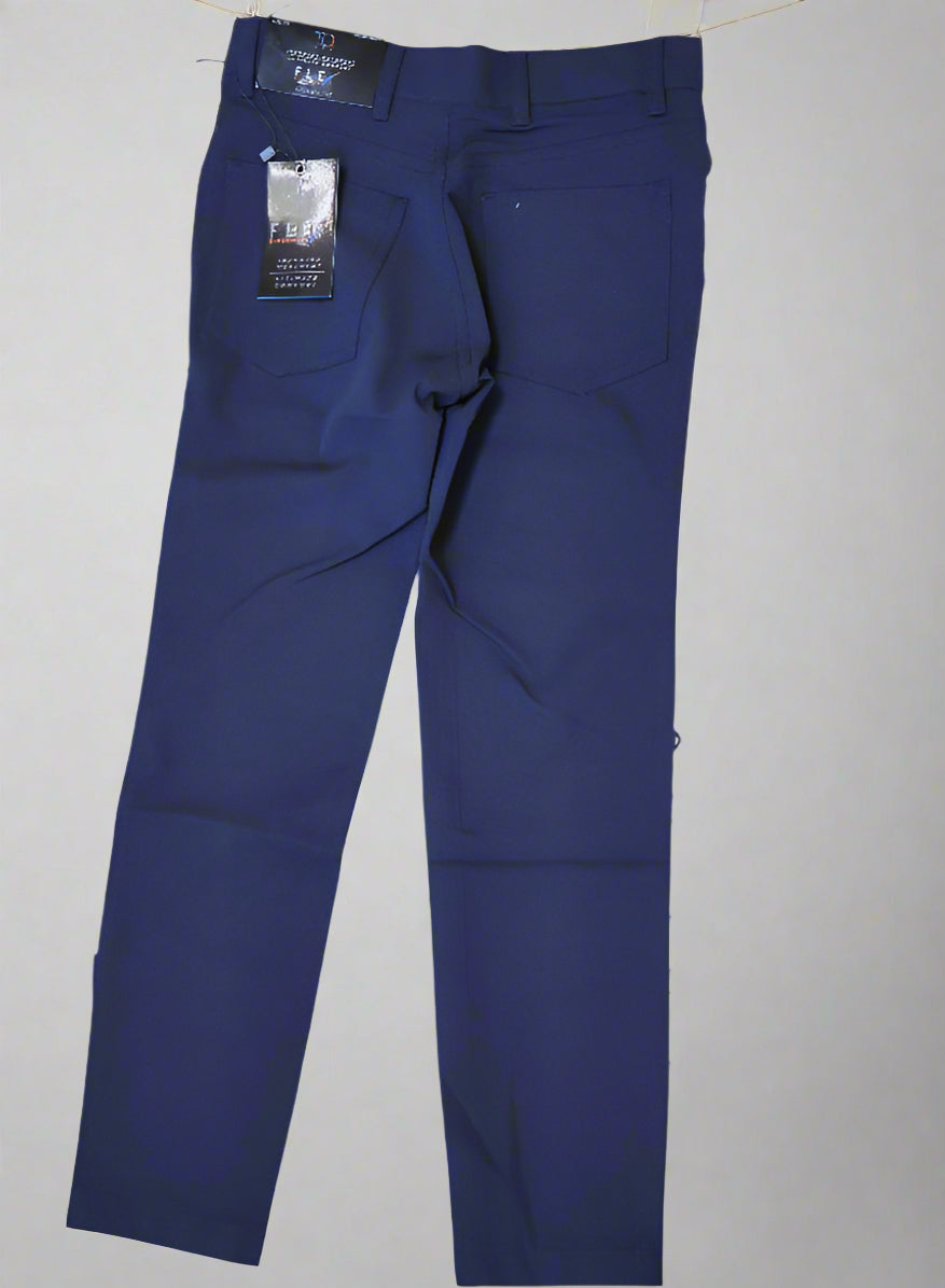 T.O. Boys Navy 5 Pocket Flex Dress Pants Flex-2