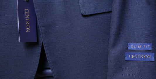 Centrion Boys Navy Wool Suit-Glen Check Pattern CE4A0804