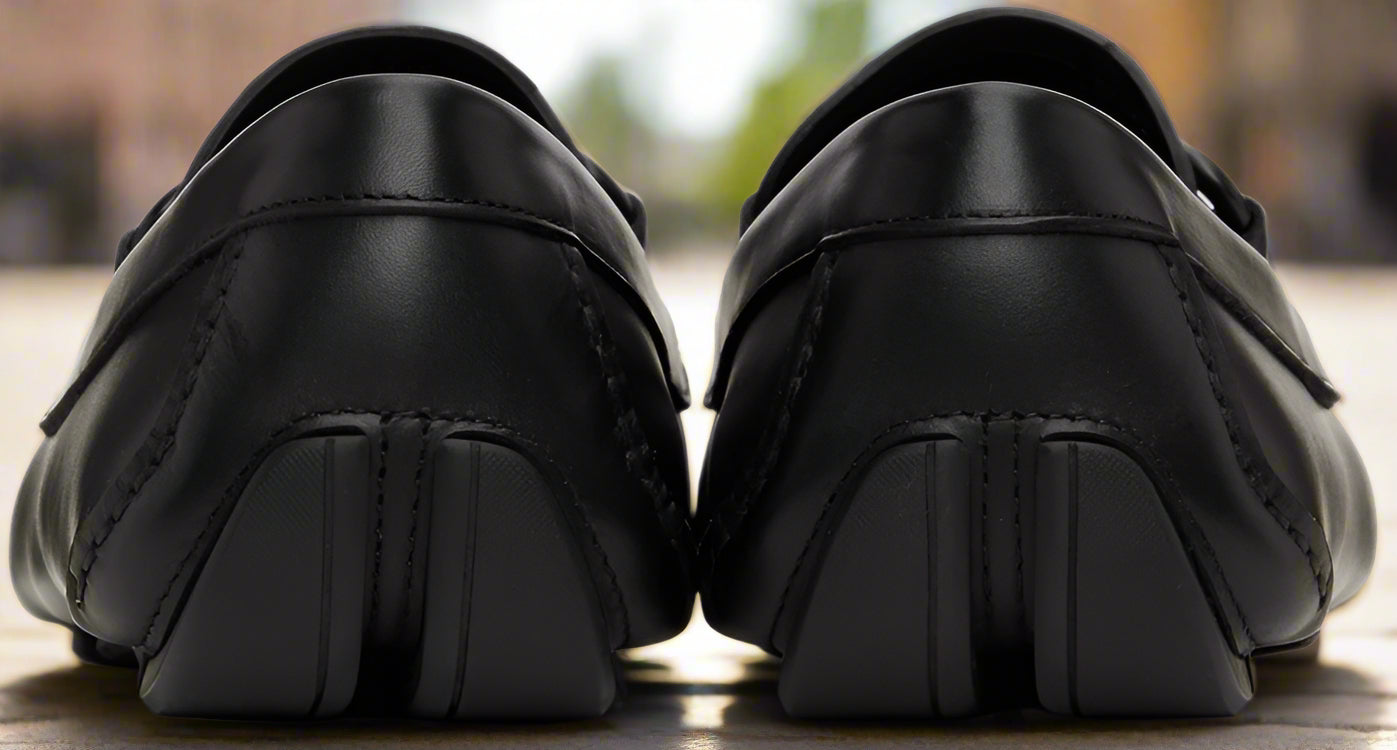 Salvatore Ferragamo Black Parigi New Driver Loafers