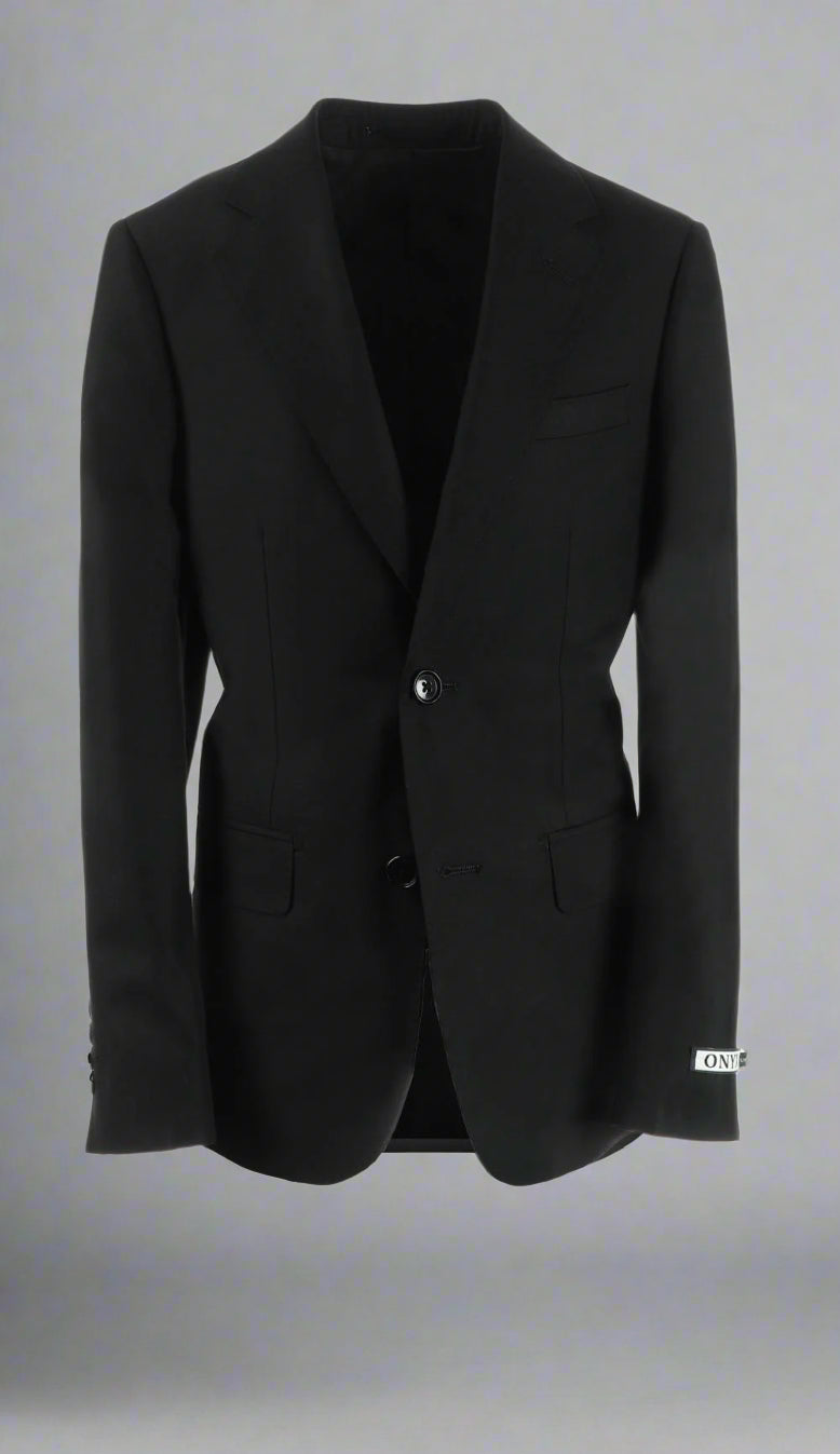 TO Mens Black ONYX Suit Jacket ONYX-1