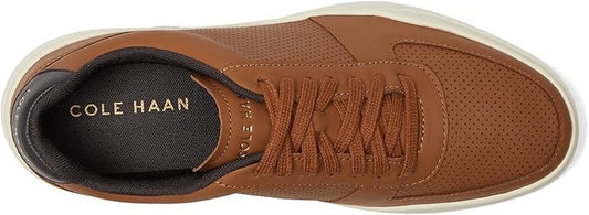 Men's Cole Haan British Tan Grand Crosscourt Modern Tennis Sneakers