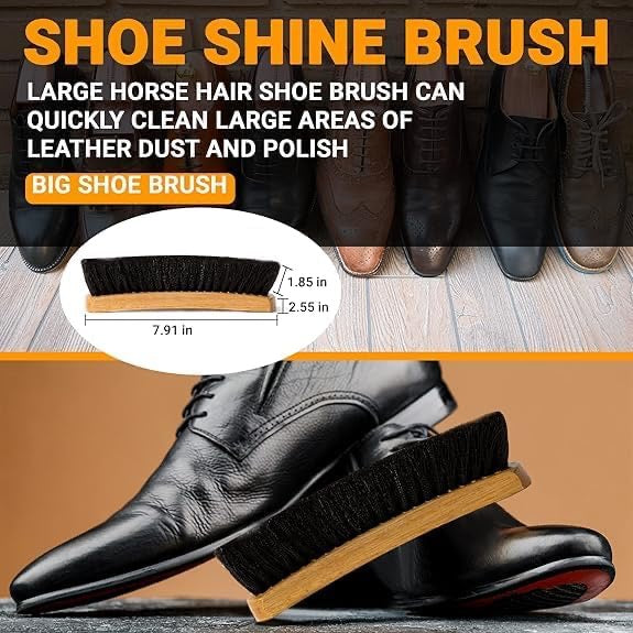 RALYN C100D PROFESSIONAL SHINE BRUSH BLACK