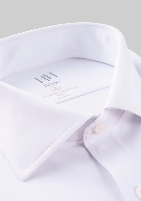 WOEVE MENS DYNAMIC STRETCH WHITE SHIRT