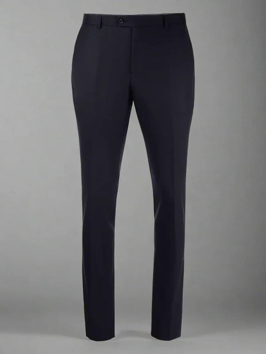 Centrion Mens Midnight Navy Wool Suit-Slim Fit