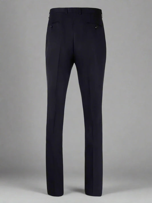 Centrion Men's Midnight Navy Wool Dress Pants 21600-455