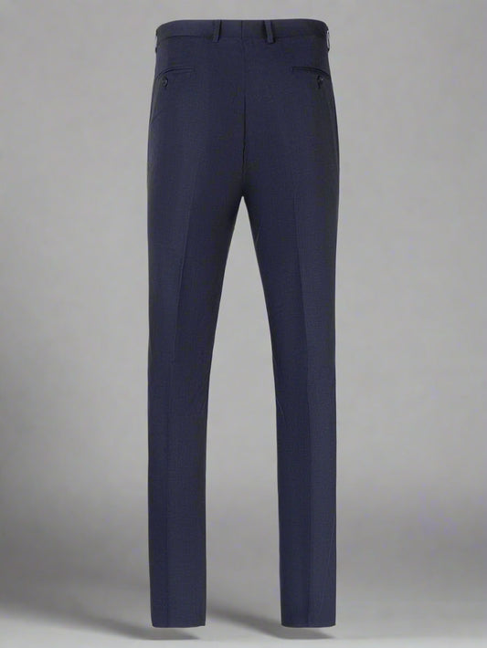 T.O. Mens Heather Blue Flex Dress Pants