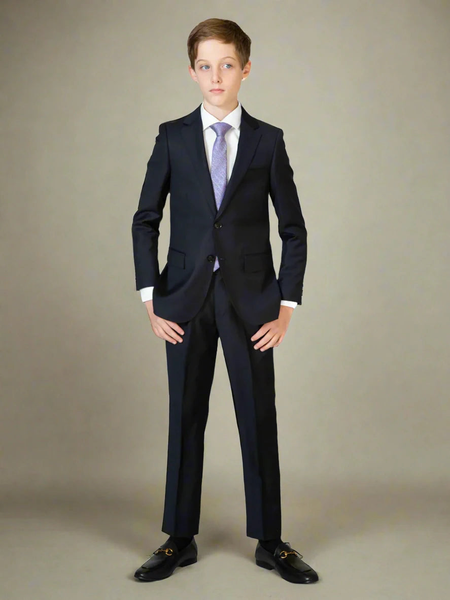 Cardeliano Boys Navy Wool Suit 100-2