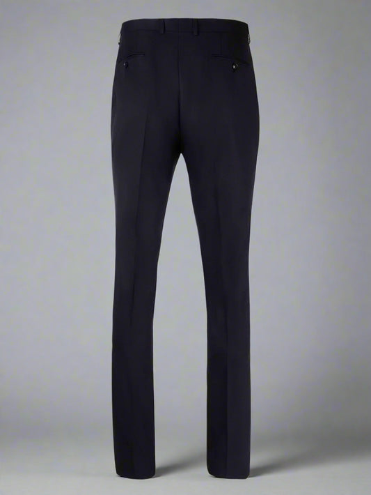 Cardeliano Mens Navy Wool Dress Pants 100-2