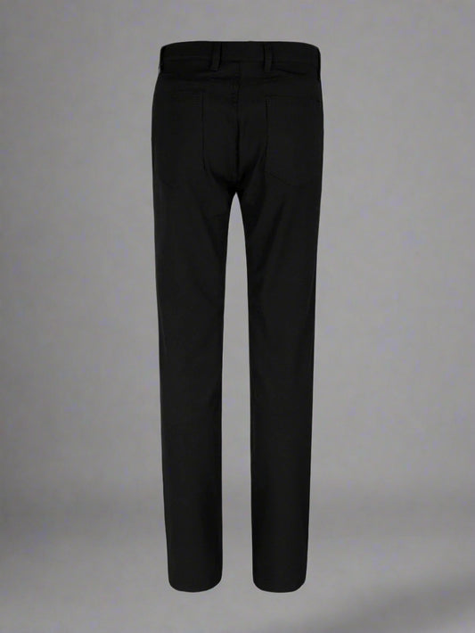 T.O. Mens Black 5-Pocket Flex Dress Pants