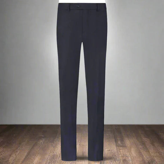 Centrion Boys Husky Fit Wool Midnight Navy Suit