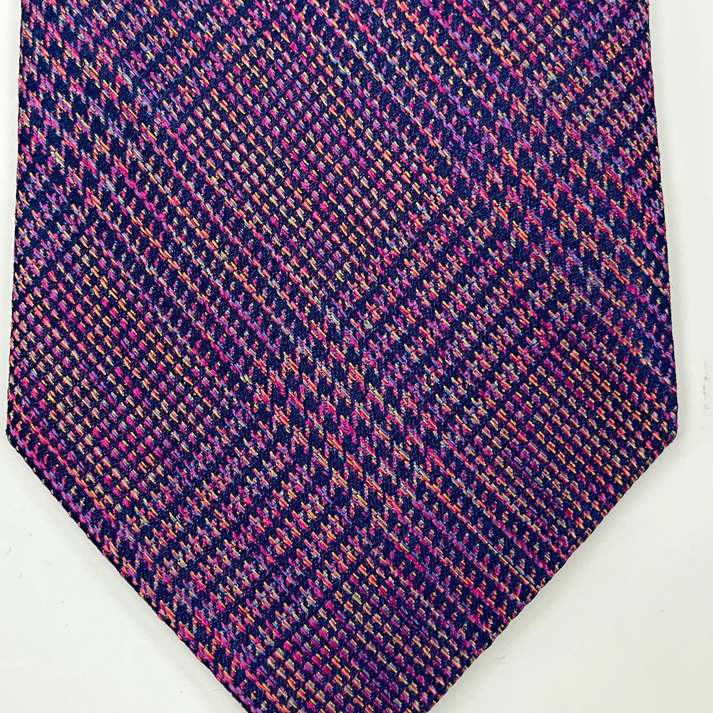 Bruno Piattelli Tie Mens Silk Purple Burgundy Weave BR0002