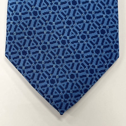 TO Boys Tie Blue Floral Design TB349-3