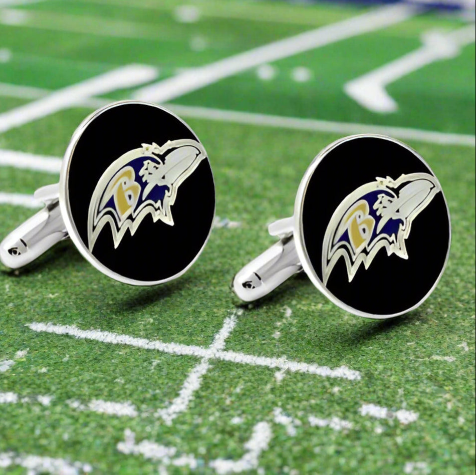 Baltimore Ravens NFL Licensed Cuff Links