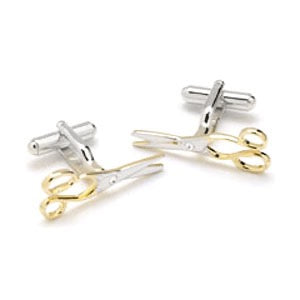 Scissors Cufflinks