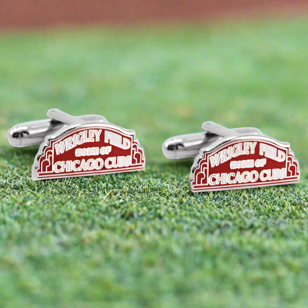 Wrigley Field Cubs Cuff links