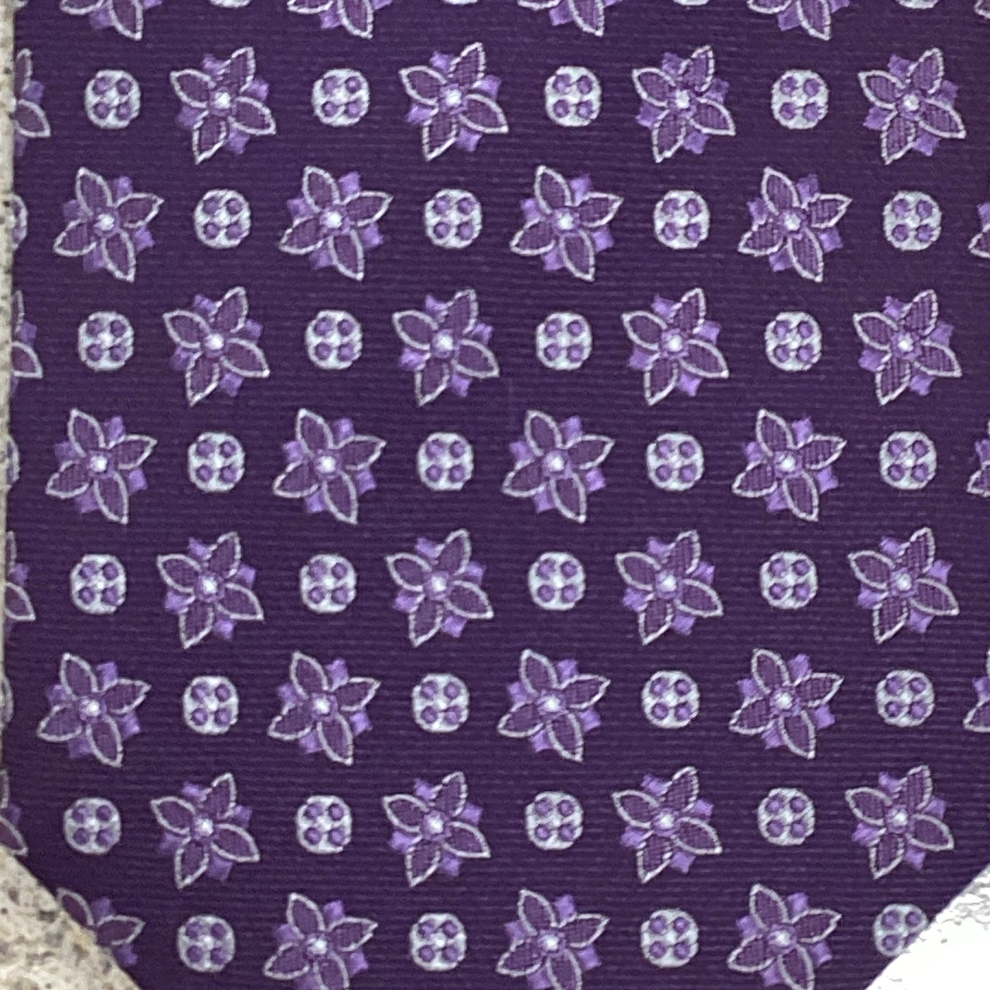 Mens Titanium Tie Lavender-Purple TT345