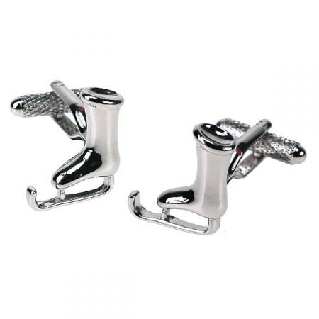 Ice Skating Cuff Links