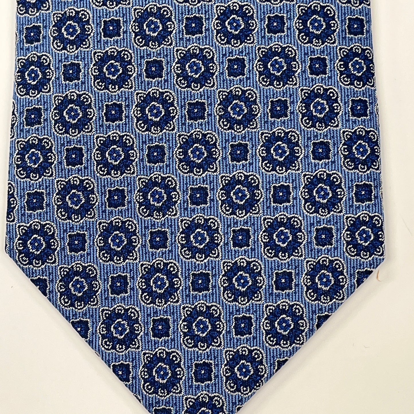Bruno Piattelli Tie Silk Mens Navy Blue BR0012