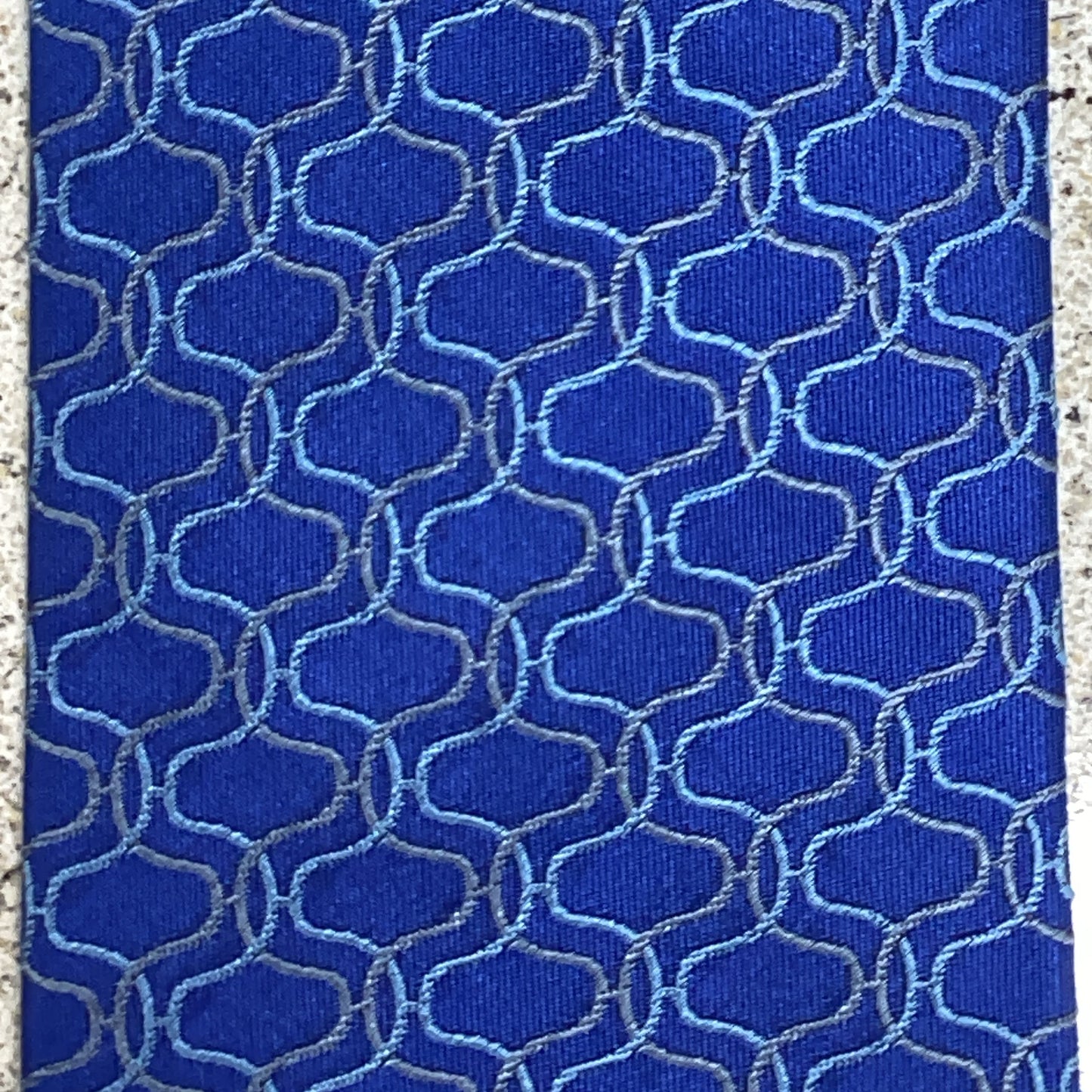 Mens Titanium Tie Weave-Blue TT449