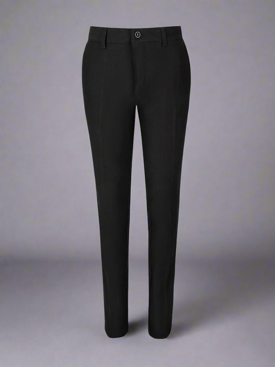 T.O. Boys Casual Stretch Pants-Black