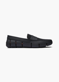 SWIMS Mens Loafer Black Rubber Waterproof Shoe