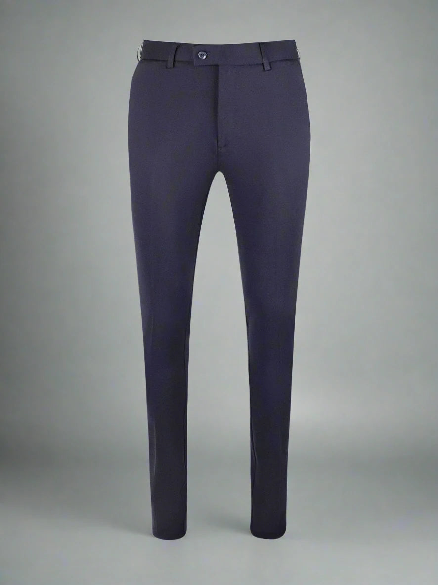 T.O. Men's Urban Stretch Dress Pants-Navy