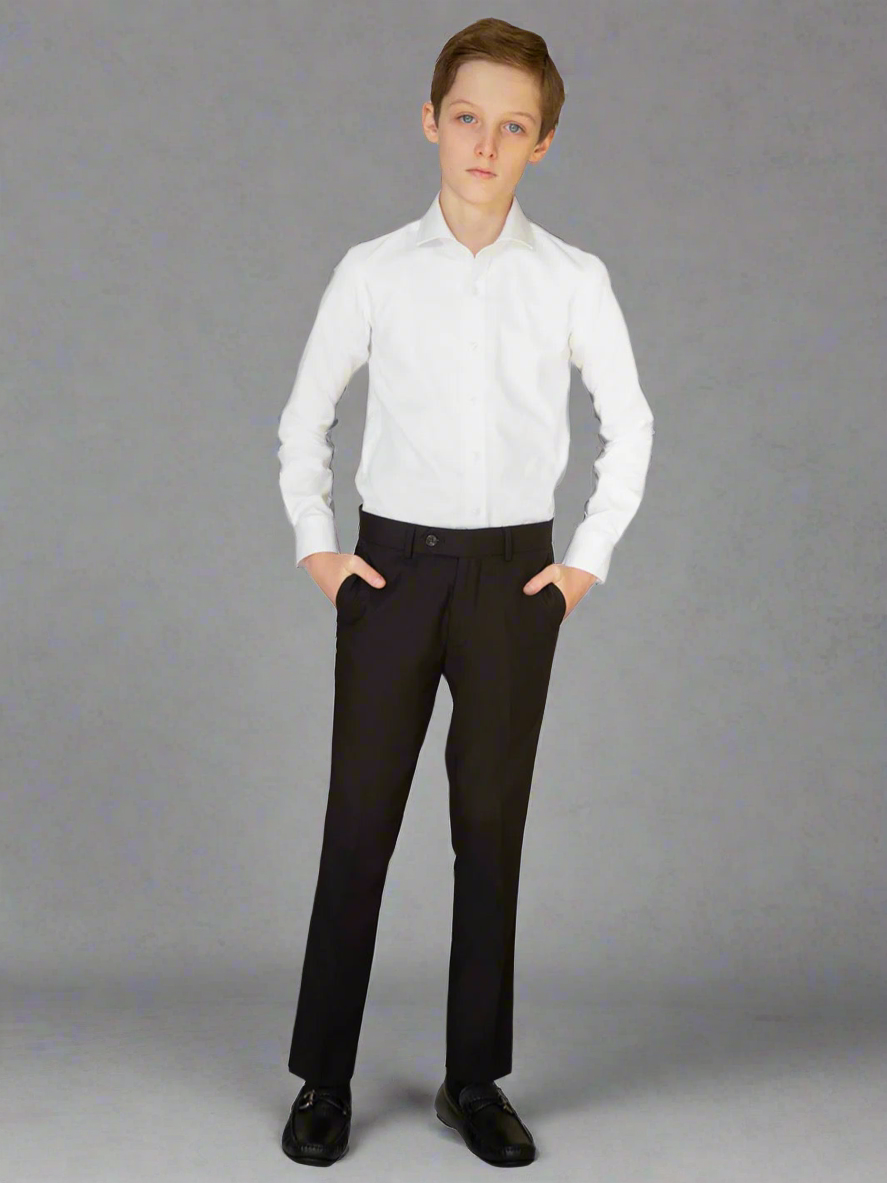 TO Boys Midnight Navy TR Dress Pants 3822-33