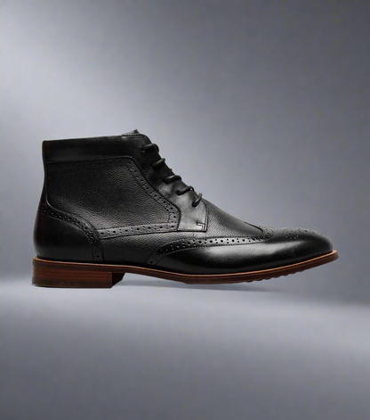 Florsheim Mens Rucci Wingtip Lace Up Dress Boots 13417 7.5 Florsheim Mens Rucci Wingtip Lace Up Dress Boots 13417 7.5