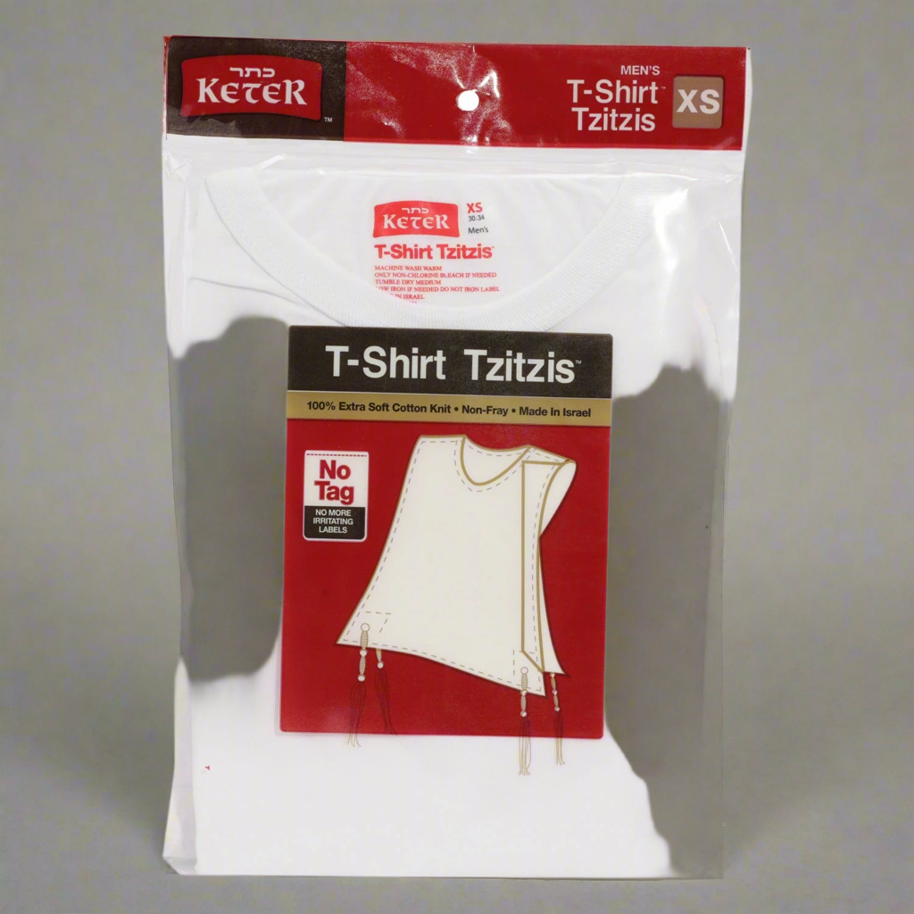 Mens Keter T Shirt Tzitzis