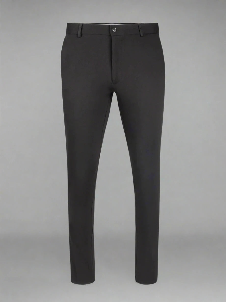 Men’s TO Basic Black Stretch Pants A6-1