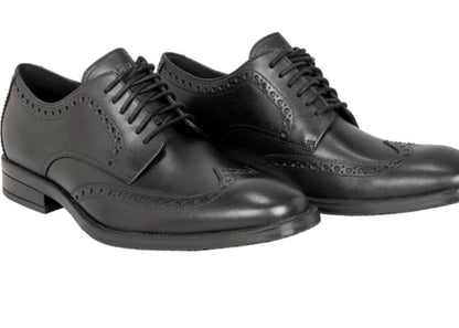 Cole Haan Mens Modern Essentials Wingtip Black Shoes Oxford