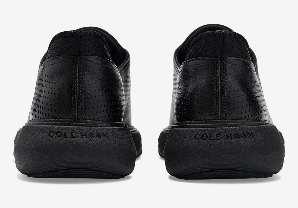 Cole Haan Grand Phaze Laser Quick-on Black Shoes C42831