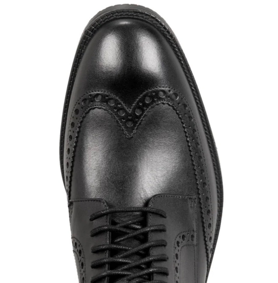 Cole Haan Mens Modern Essentials Wingtip Black Shoes Oxford