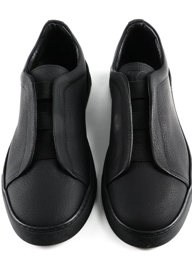 Men’s Shoe Sneaker T.O Leather 6948 - Black