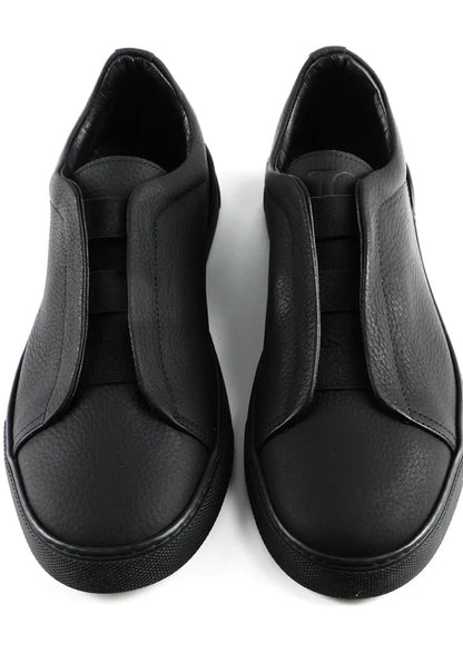 Men’s Shoe Sneaker T.O Leather 6948 - Black