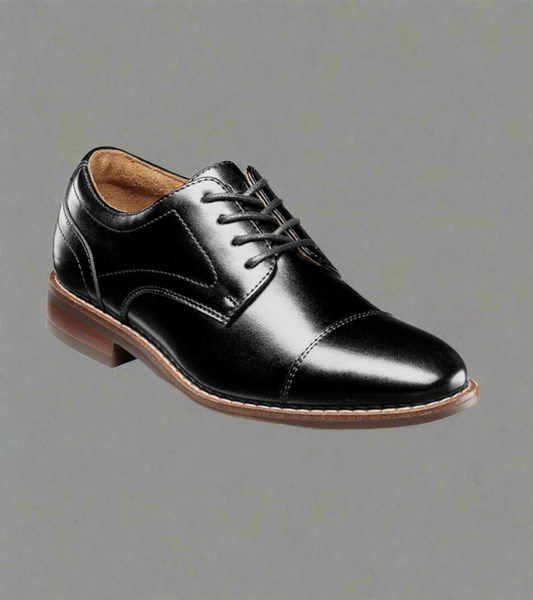 Florsheim RUCCI JR. Boys Cap Toe Oxfords